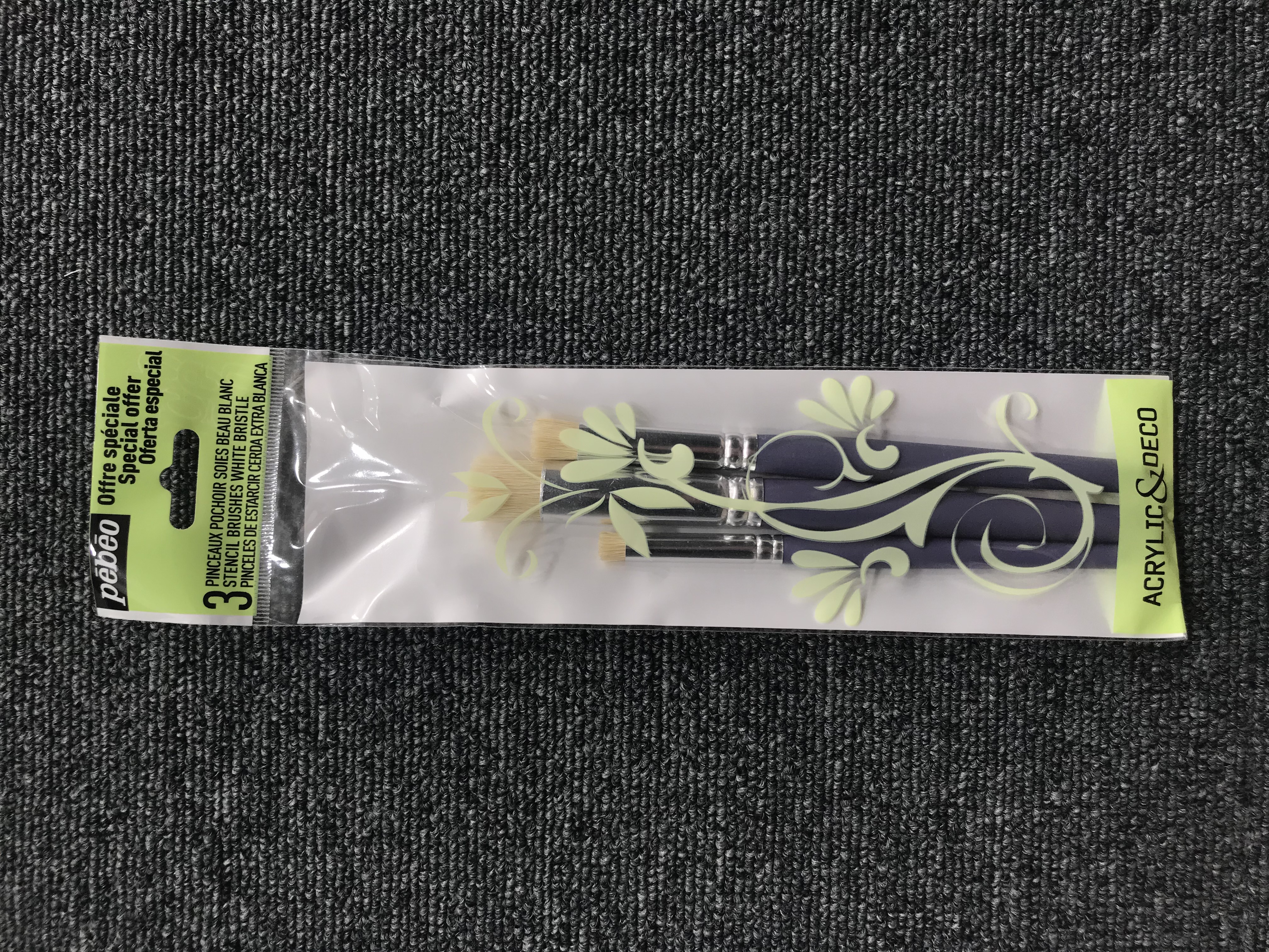 pebeo 돈모브러쉬 세트(3pcs)